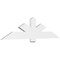Ekena Millwork Kennewick Architectural Grade PVC Gable Bracket, 72"W x 18"H x 2"D x 6"F, 6/12 Pitch GBP072X18X0206KEN00 - alternate 1